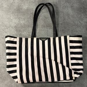 Victorias Secret Pastel Striped Tote Bag